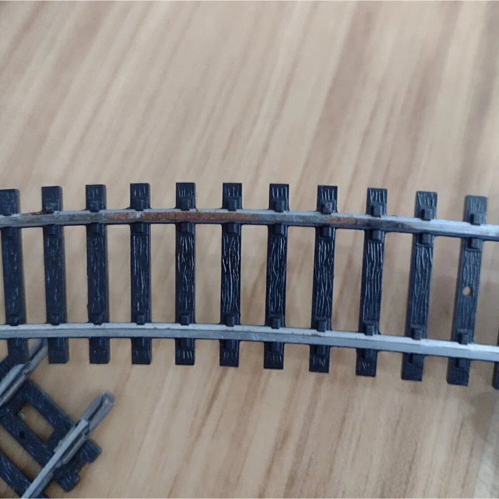 Lot Of 13 Feller Garnet Italy HO Scale Model Train Tracks Curved Staright